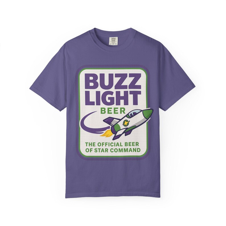 BUZZ LIGHT BEER - Lightyear, Toy Story T-Shirt - Disney Parks, Disney World, Disneyland Trip Cotton Tee image 7