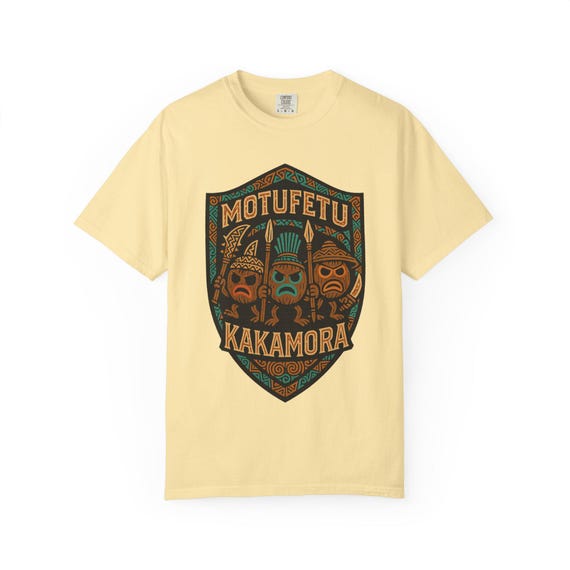 MOTUFETU KAKAMORA - Moana Maui Jersey T-Shirt - Disney Parks, Disney World, Disneyland Trip Cotton Tee
