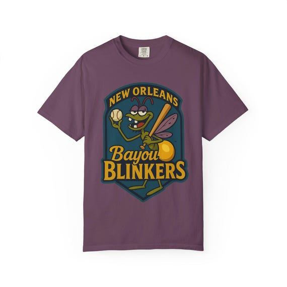 NOLA BAYOU BLINKERS - Princess and the Frog, Ray, Tiana, Prince Naveen Baseball Jersey T-Shirt - Disney Parks, Disneyland Cotton Tee