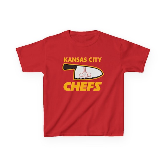 KANSAS CITY CHEFS Kids Tee - Chiefs Pro Football Ratatouille Chef T-Shirt - Disney Parks Disney World Disneyland Trip Cotton Graphic Tee