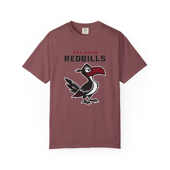 ATLANTA REDBILLS - Falcons Pro Football Lion King Zazu Hornbill T-Shirt - Disney Parks Disney World Disneyland Trip Cotton Graphic Tee