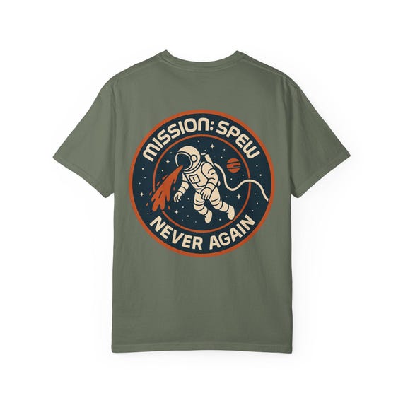 MISSION: SPEW - Space, Mars, Astronaut T-Shirt - Disney Parks, Disney World, Disneyland Trip Cotton Tee