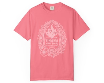 OHANA MEANS FAMILY - Parkhaven Collection - Polynesian Village Resort T-Shirt - Disney Parks, Disney World, Disneyland Trip Cotton Tee