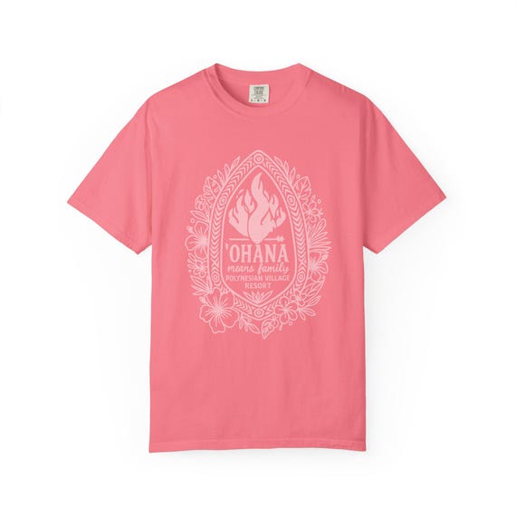 OHANA MEANS FAMILY - Parkhaven Collection - Polynesian Village Resort T-Shirt - Disney Parks, Disney World, Disneyland Trip Cotton Tee