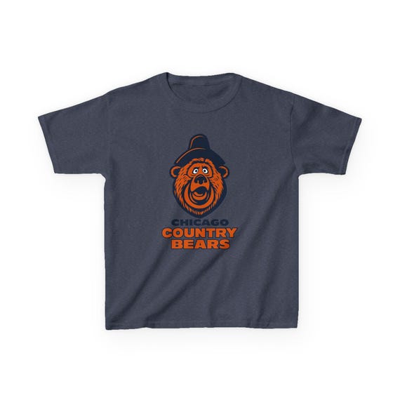 CHICAGO COUNTRY BEARS Kids Tee - Bears Pro Football Bear Jamboree T-Shirt - Disney Parks Disney World Disneyland Trip Cotton Graphic Tee