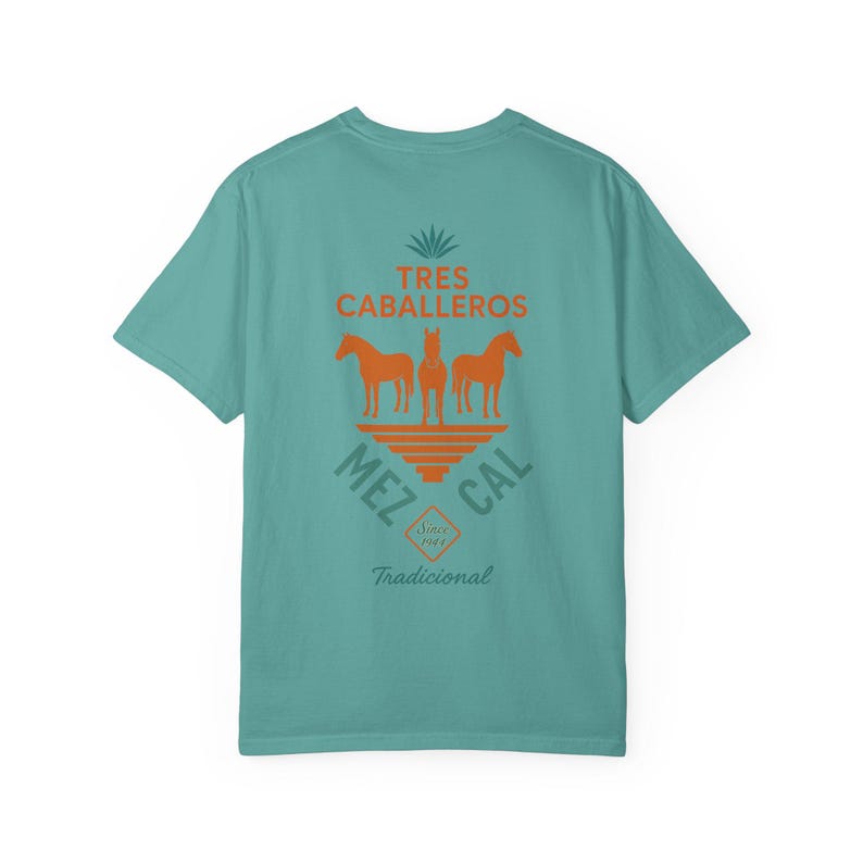 MEZCAL TRES CABALLEROS - Camiseta de algodón de los Tres Caballeros, Pato Donald, Mezcal y Tequila - Parques Disney, Disney World y Disneyland imagen 6