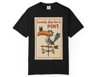 LOVELY PINT ZAZU - T-shirt Le Roi Lion bière Guinness - Parcs Disney, Disney World, t-shirt en coton Disneyland Trip