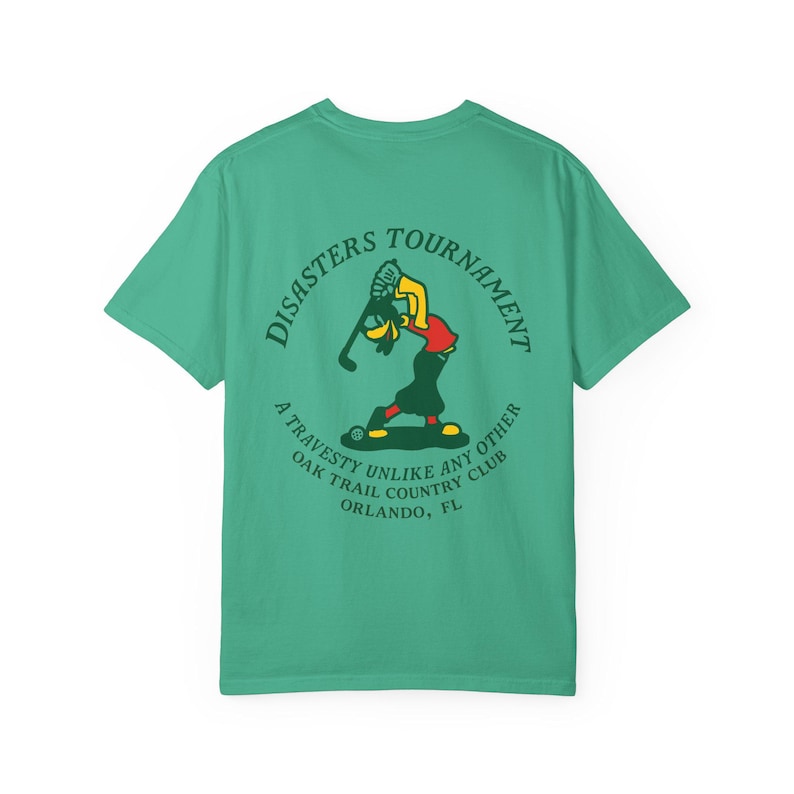 DISASTERS TOURNAMENT Oak Trail Country Club - Goofy Golf T-Shirt - Disney Parks, Disney World, Disneyland Trip Cotton Graphic Tee image 9