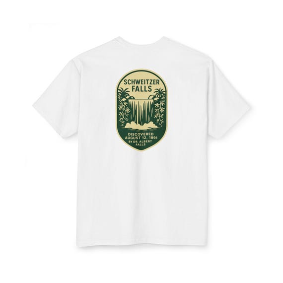 SCHWEITZER FALLS **Tall Sizes** - Jungle Cruise Backside of Water T-Shirt - Disney Parks, Disney World, Disneyland Trip Cotton Tee
