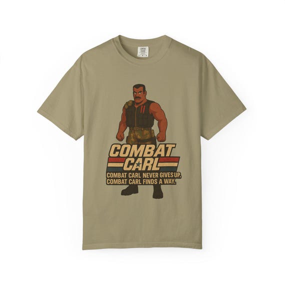 COMBAT CARL - Toy Story, GI Joe, G.I. Action Figure T-Shirt - Disney Parks, Disney World, Disneyland Trip Cotton Graphic Tee