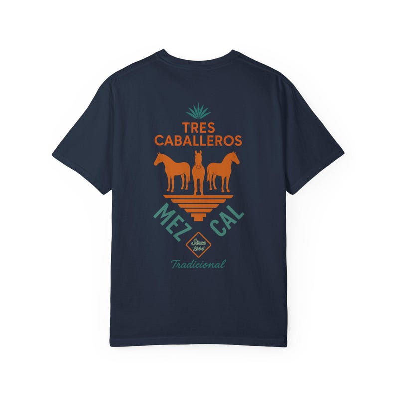 MEZCAL TRES CABALLEROS - Camiseta de algodón de los Tres Caballeros, Pato Donald, Mezcal y Tequila - Parques Disney, Disney World y Disneyland imagen 8