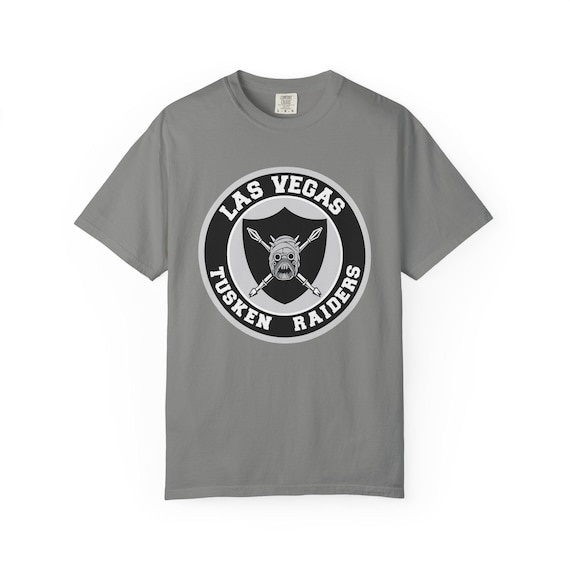 LV TUSKEN RAIDERS - Raiders Pro Football Las Vegas Oakland Star Wars T-Shirt - Disney Parks Disney World Disneyland Trip Cotton Graphic Tee