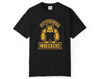 PITTSBURGH WRECKERS - Steelers Pro Football Wreck-It Ralph T-Shirt - Disney Parks Disney World Disneyland Trip Cotton Graphic Tee