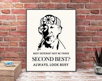 Mr. Miyagi - Woondecoratie: Karate Kid-filmposter (digitale download)