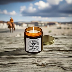 Morgan Wallen Scented Candle, Music Lover Gift, Country Music Inspired Decor