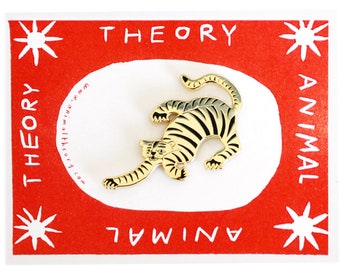 Twin Tiger Pin