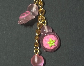 Handmade Glow-In-The-Dark Turtle Keychain
