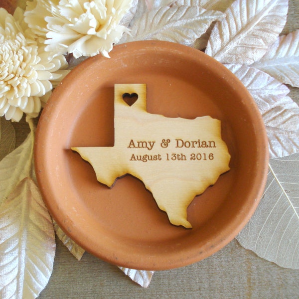 100 Texas Wedding Favors Custom Engraved