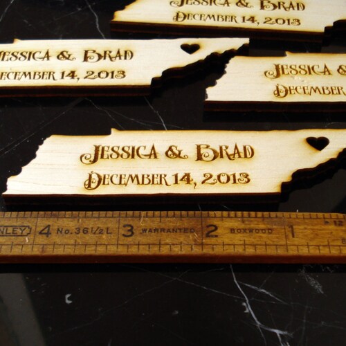 100 Florida Wedding Favors Custom Engraved Etsy