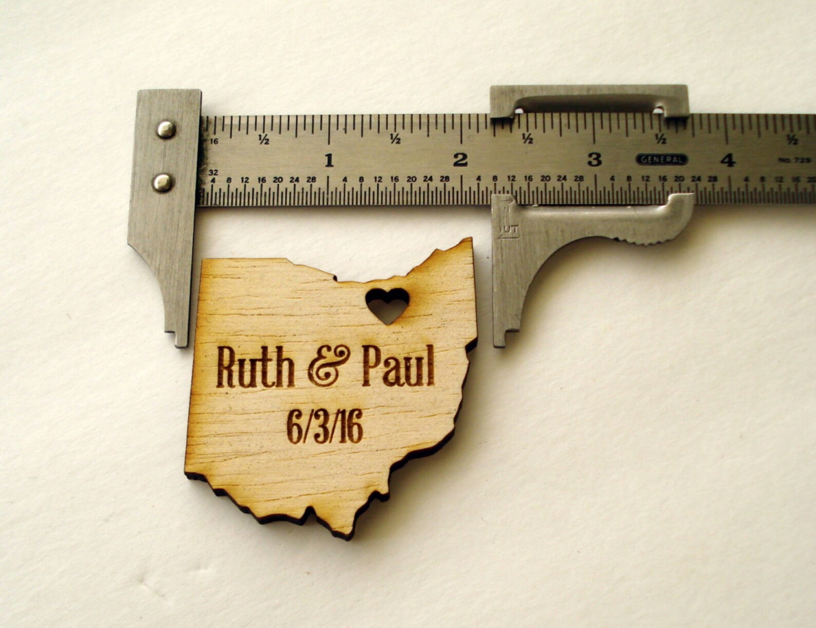 100 Ohio State Wedding Favors Custom Engraved Etsy