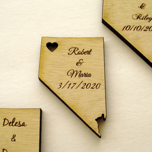 100 Florida Wedding Favors Custom Engraved Etsy
