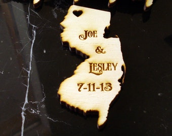 100 New Jersey State Wedding Favors