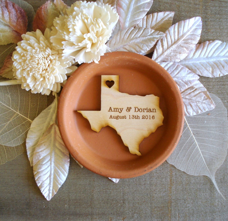 100 Texas Wedding Favors Custom Engraved image 5