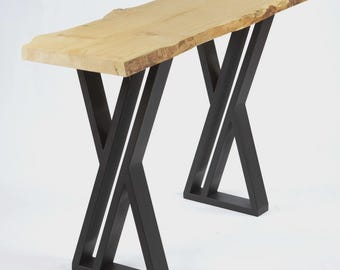 28"H, Double Z Shaped Table Legs