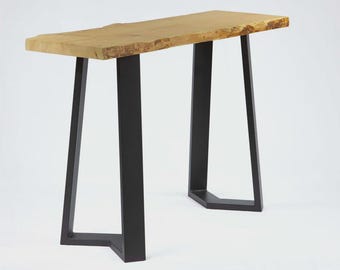Patas de consola o mesa de sofá de 28" de alto, forma de berro