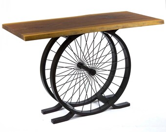 28&quot;H, Wheel-shaped Entryway Table Base