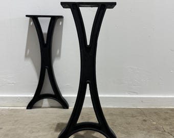 28&quot;H x 13&quot;W, Cast Iron Legs for Console or Sofa Table