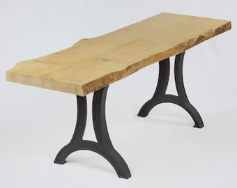 16"H x 13"W, Cast Iron Legs for Bench or Narrow Coffee Table