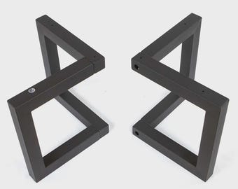 Patas de mesa de centro Chevron de 16" de alto