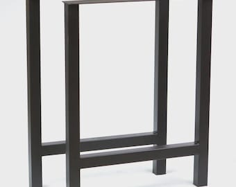 34"H, Table Legs for Kitchen Island, Counter Height, H Shape