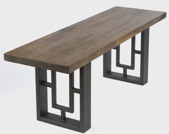 16"H, Bench Legs or Narrow Coffee Table Legs, Muntin Shape