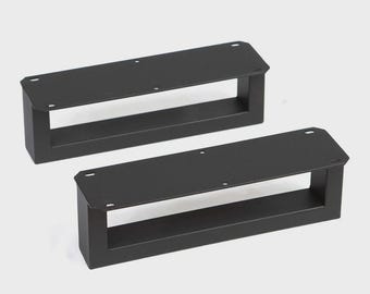 4"H x 14"W, U-shaped Metal Furniture Legs