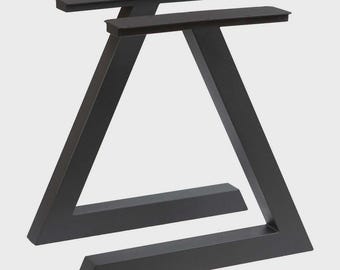 Patas de mesa de comedor en forma de L de 28" de alto