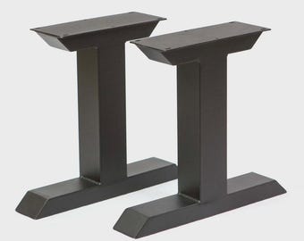 16"H, Coffee Table Legs, Tee Shape