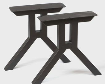 Patas de mesa de centro de 16" de alto, en forma de horquilla