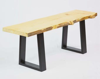 16"H, Trapezoid Bench legs