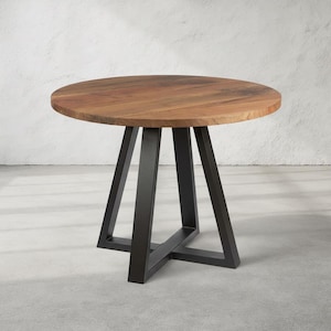 28&quot;H, Pyramid Shaped Round Dining Table Legs