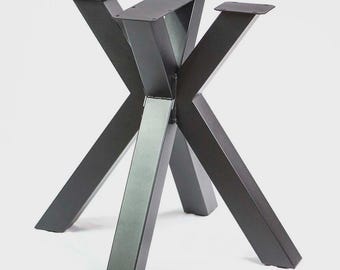 28"H x 31"L, Table Base for Round Dining Table, Spider Table Leg