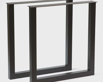 Patas de mesa de comedor en forma de U, 71 cm de alto x 66 cm de ancho