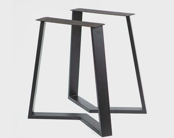 28"H, Dining Table Legs, Cress Shape