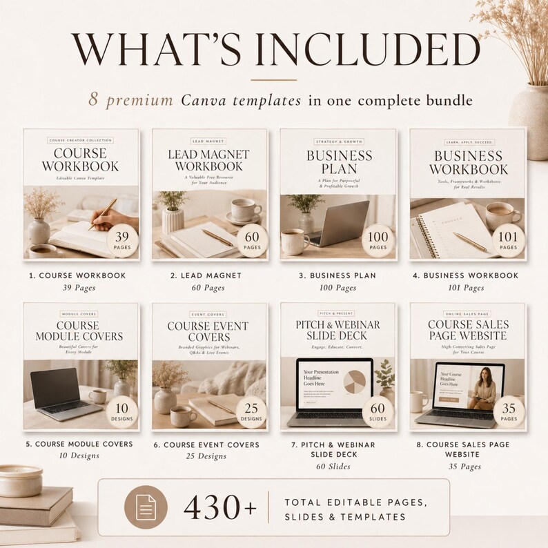 business-plan-course-creator-bundle-430-editable-canva-templates