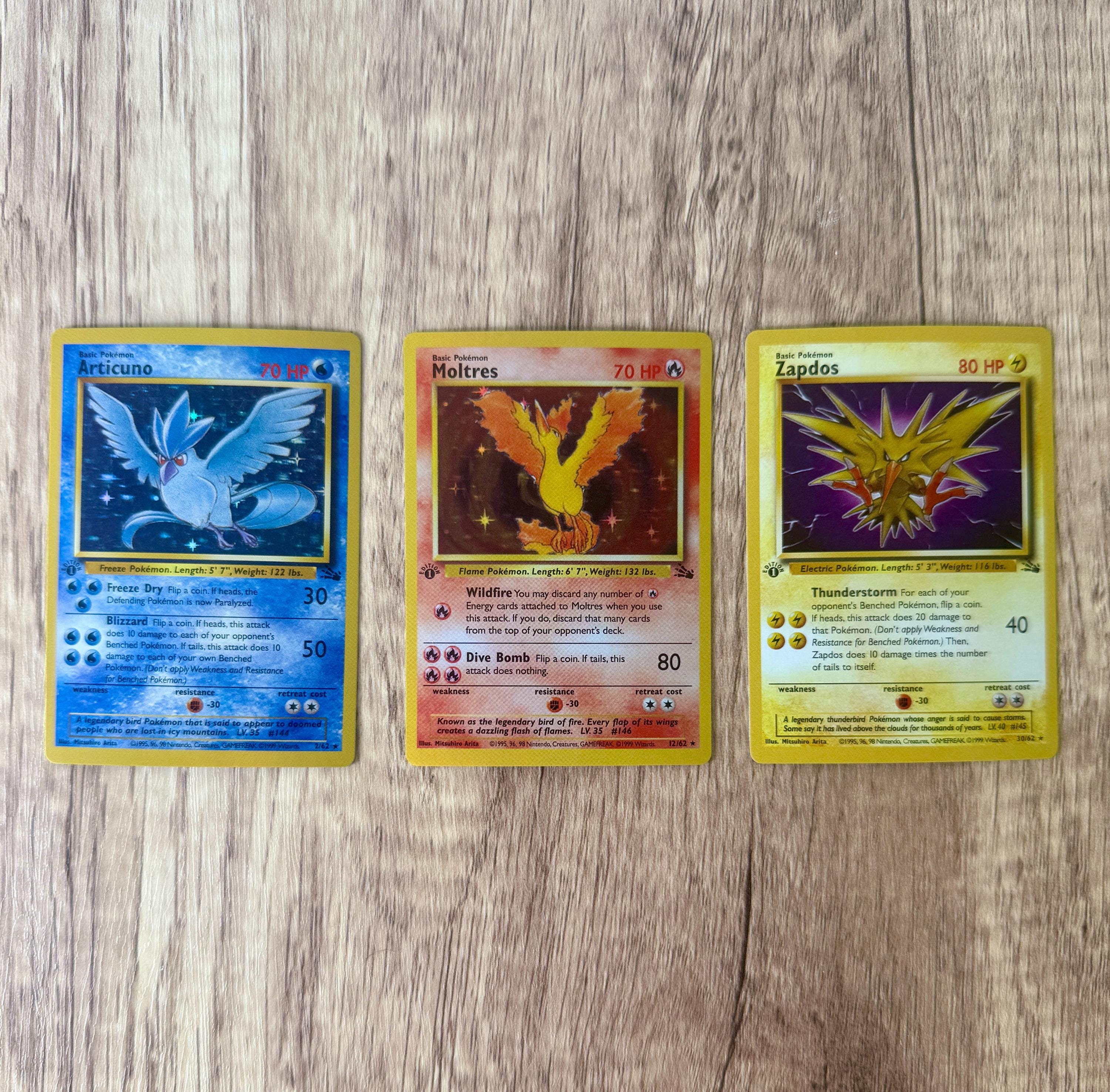 Zapdos 1st Edition - Etsy