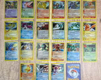 Gold Star Pokemon Proxy Card Set (21) – Fan-Made Pokémon Cards