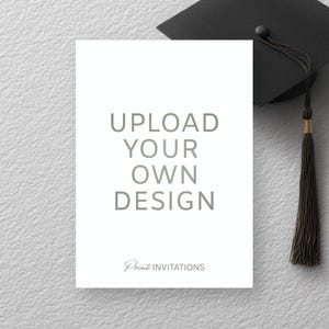 Graduation Invitation Printing - Professional printing service - 5x7 Cards - High Quality Graduation Prints Made Simple. Free shipping!