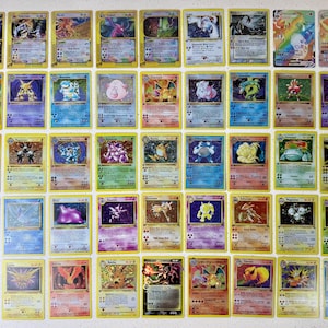 Colección de 45 cartas holográficas impresas a todo color (Full Print 7 Set of 45 Holo Collection) – Cartas proxy holográficas de Pokémon creadas por fans