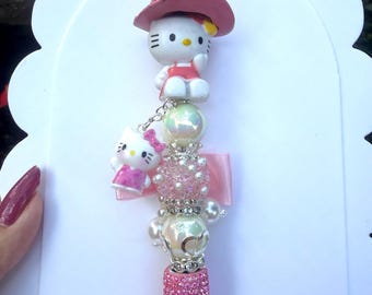 Dainty Hello Kitty & Friend Beaded Pen
